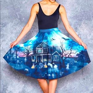BlackMilk hide and freak midi pocket skirt